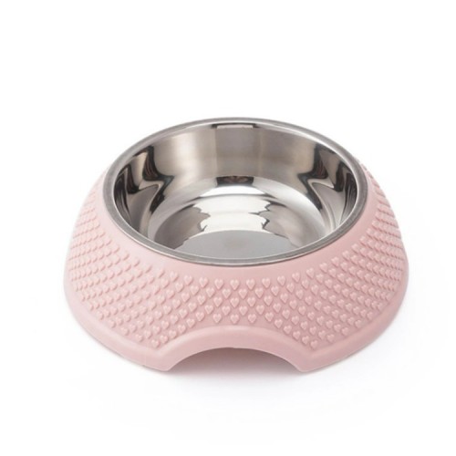 double wall l stainless steel food water pet bowl