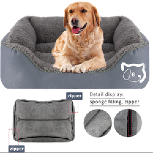 water proof dog cats bed for dog with washable cover