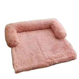 washable foldable luxury faux fur sofa dog bed car