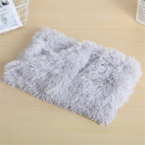 Soft Fluffy Warm Faux Fur Flannel Throw Pet Blanket for Dog Puppy