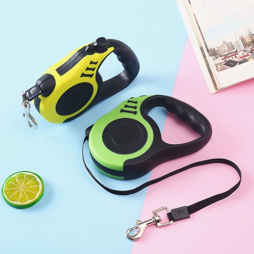Small and medium-sized dog traction rope dog harness leash automatic automatic retractable pet leash