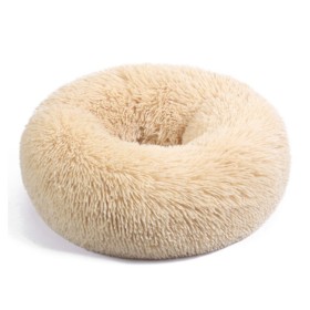 luxury plush sofa round pet cats dogs beds