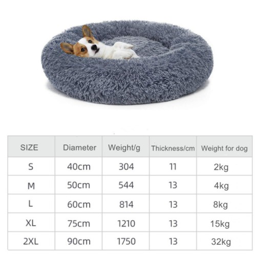 comfortable waterproof x large faux fur pet dog cat bed removable cover