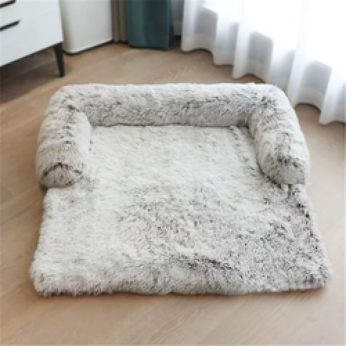 washable foldable luxury faux fur sofa dog bed car