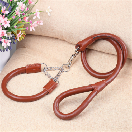 2023  luxury pet collars leashes dog leather leash