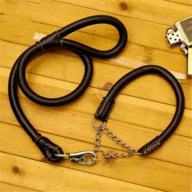 2023  luxury pet collars leashes dog leather leash