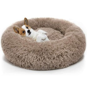 comfortable waterproof x large faux fur pet dog cat bed removable cover