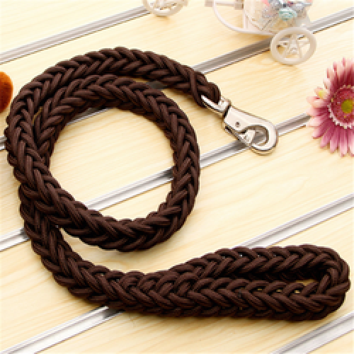 Popular Eight Strand Round Rope Dog Walking Strong Durable Multi-Colored Reflective Nylon Braided Pet Leash