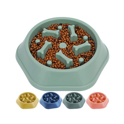 sublimation Dog Slow Feeder Bowl Non Slip Puzzle Bowls food feeding dog pet bowl