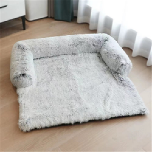 washable foldable luxury faux fur sofa dog bed car