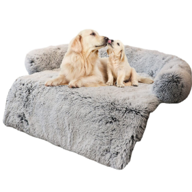 Eco Friendly New Design Washable Fast Dispatch Pet Couch Furniture Protector Cover Cushion Fluffy Pet Dog Bed