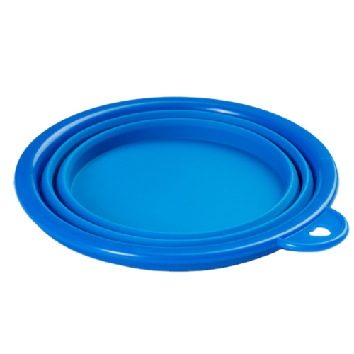 pet supplies bowl silicon bowl fordable folding pet bowls for cats and dogs