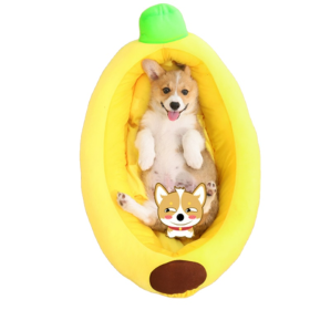 cat beds princess cute banana shaped bed for dog and cat bed