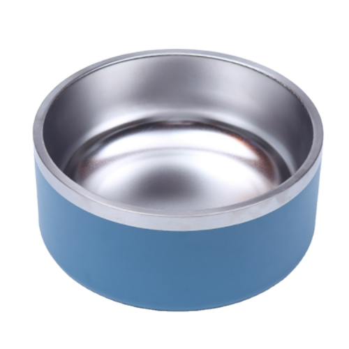 non-slip metal 304 stainless dog bowl pet