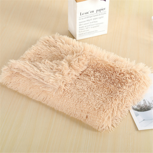 Soft Fluffy Warm Faux Fur Flannel Throw Pet Blanket for Dog Puppy