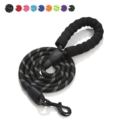 High Quality  Smart Pet Leash Strong Large Reflective Nylon Pet Round Leash Dog Leash